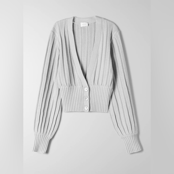 ARITZIA PLUNGE CARDIGAN - Picture 2 of 2